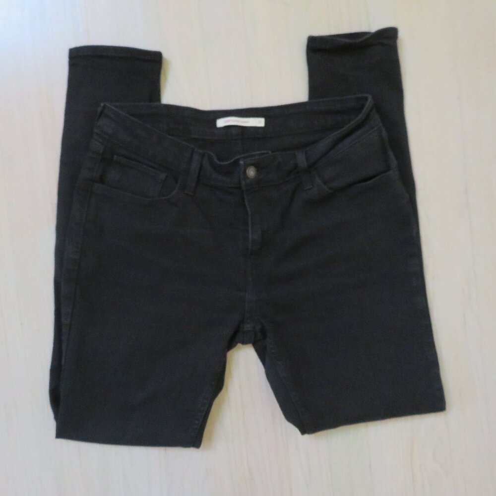 Black Levi Super Skinny Jeans 535 size 31